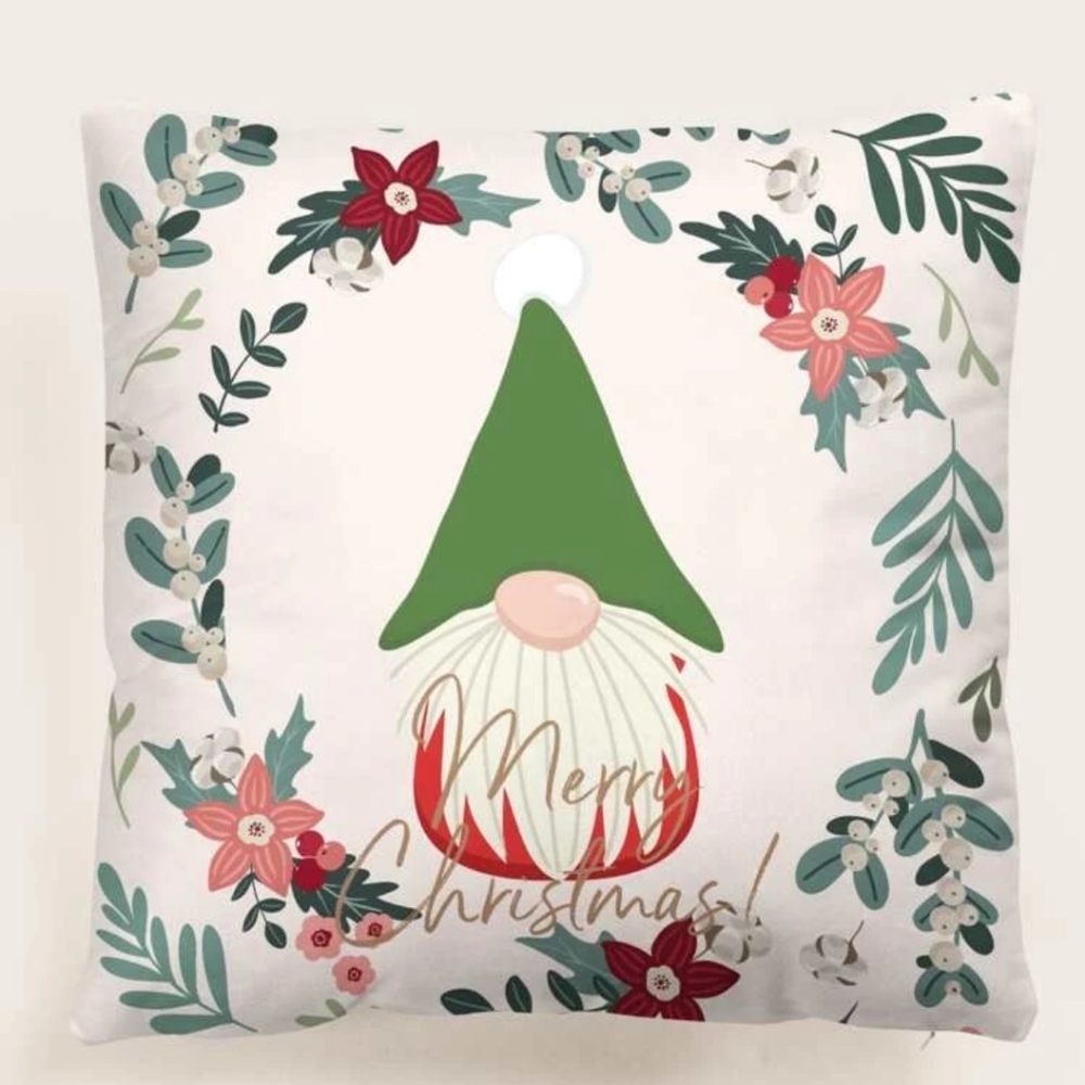 🎯🎯 SALE 🎯🎯 NWT Christmas Gnome Elf Pillow Cover